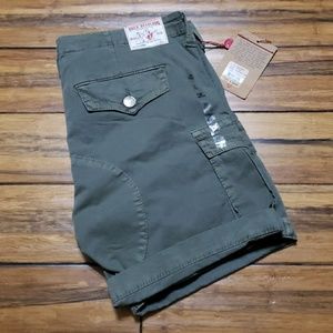 New Women's True Religion Cargo shorts